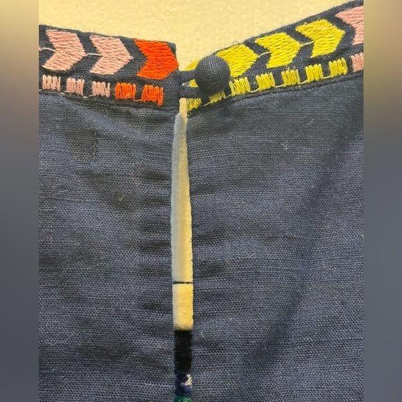 J Crew sleeveless cotton/ linen blend floral embroidered blouse in size 6! 🌷 - Picture 6 of 10